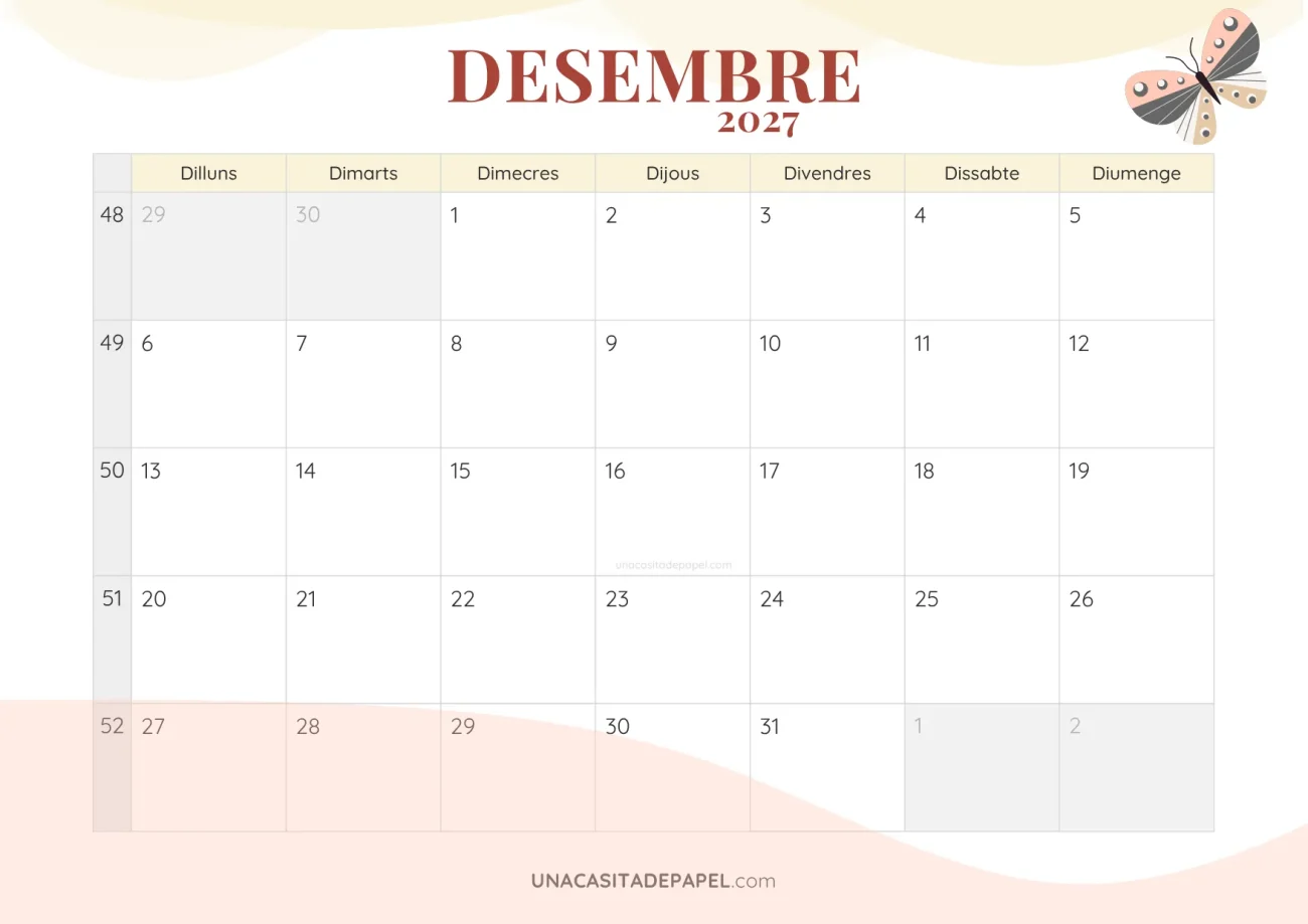 ca-calendari desembre 2027 romàntic descarregable