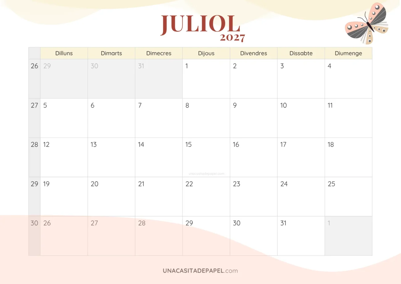 ca-calendari juliol 2027 romàntic descarregable