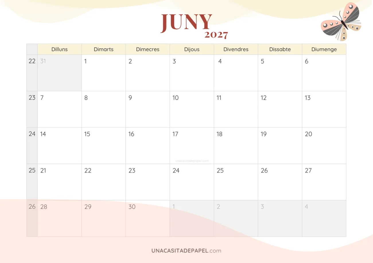 ca-calendari juny 2027 romàntic descarregable