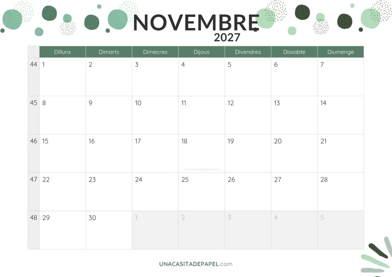 ca-calendari novembre 2027 amb topos en pdf